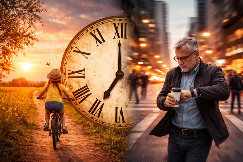 Времето лети ли с годините? Нашето мини проучване и какво казва науката
