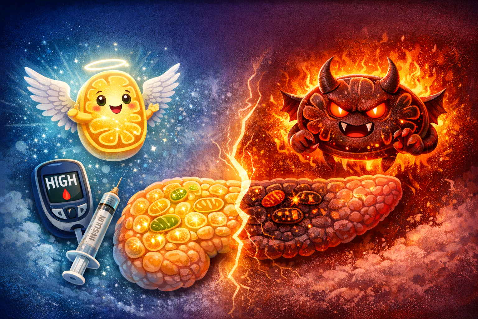 “Ремонт” на митохондриите - ключ към лечението на диабет тип 2?